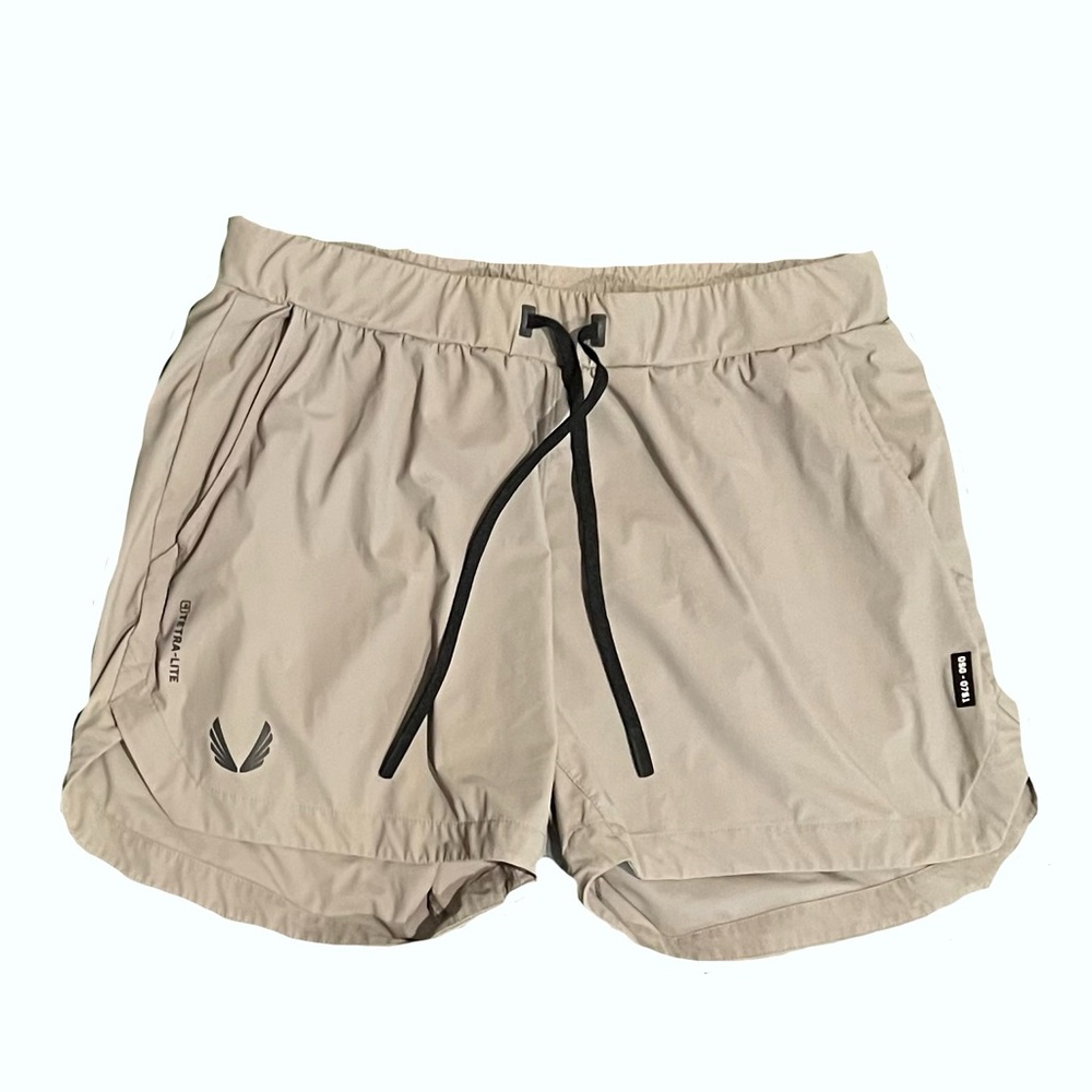 0751 Tetralite 5” Linerless Shorts - Sage “Black Wings”